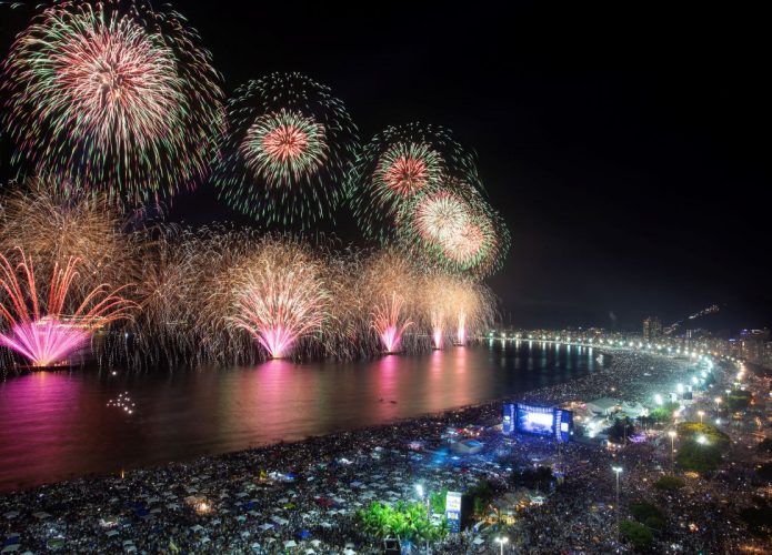 onde assistir a queima de fogos da virada online?