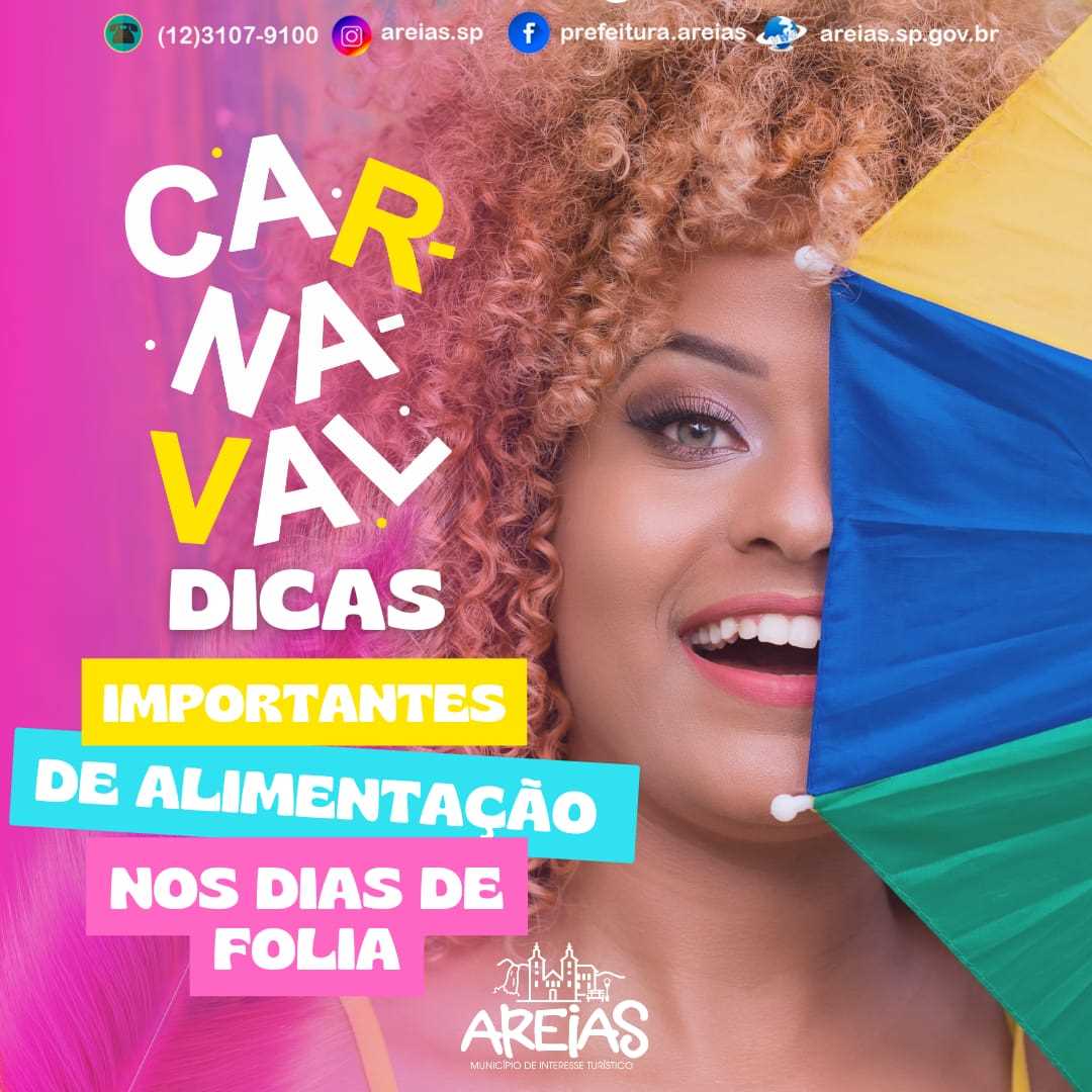 CARNAVAL! DICAS IMPORTANTES DE ALIMENTAÇÃO NOS DIAS DE FOLIA ð¥³