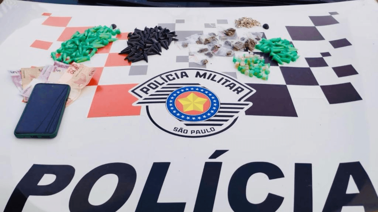 Homem é preso por tráfico de drogas durante operação policial em Lorena