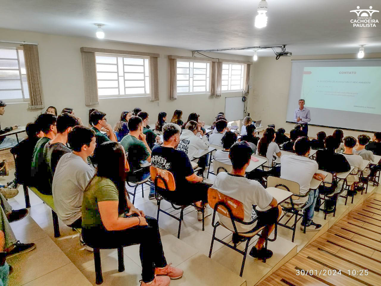 PREFEITURA REALIZA EDUCAÇÃO AMBIENTAL NAS ESCOLAS – Prefeitura Municipal de Cachoeira Paulista