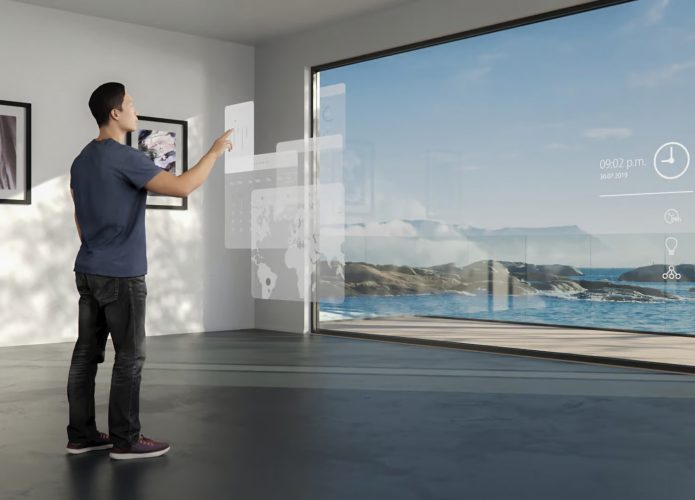 Tecnologia transforma qualquer superfície transparente em tela