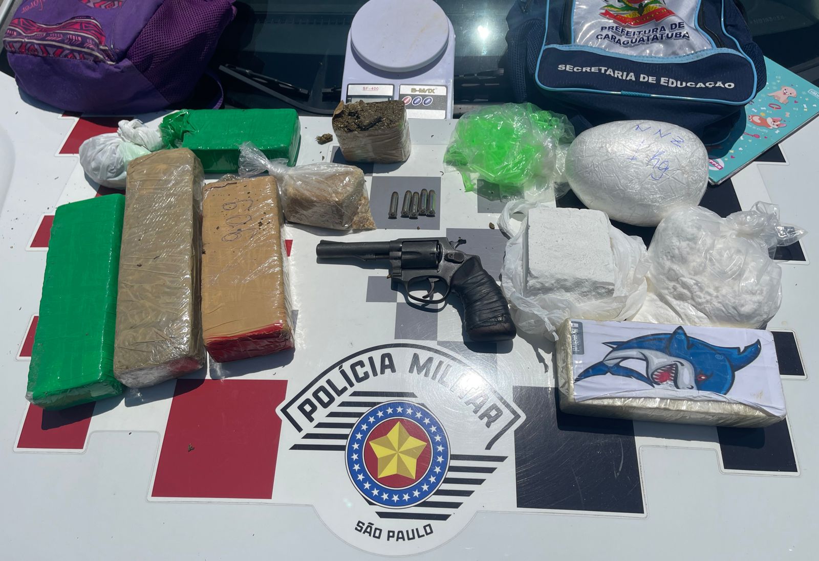 URGENTE>>> Homicida que fugiu de Penitenciária é preso com arma e drogas em Guaratinguetá