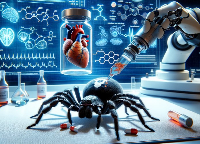 Veneno de aranha pode reduzir danos de ataques cardíacos