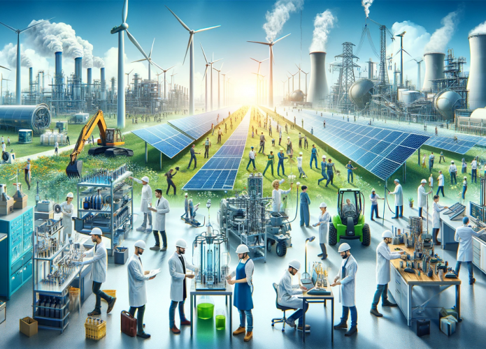energia limpa deve impulsionar geração de empregos em 2024